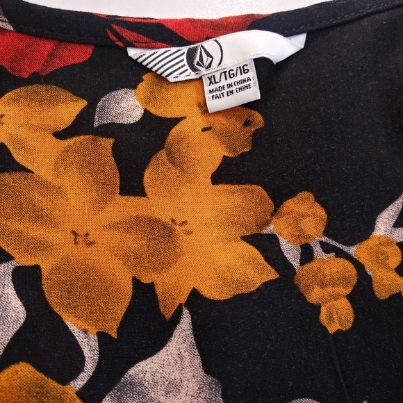 Volcom Floral Maxi Dress - Picture 7 of 8